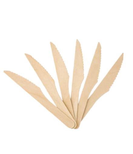 wooden knife in melbourne for packaging food